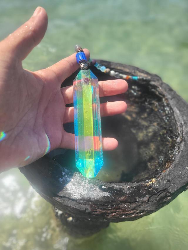 Rainbow Crystal Wand